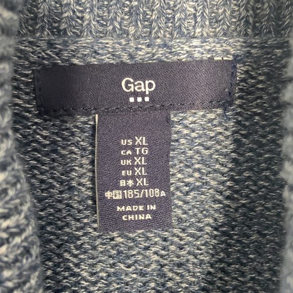 BLUE ‘GAP’ KNITTED SWEATER!!! - Picture 5 of 7